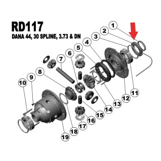ARB Air Locker RD117 pressure ring | Szekla4x4 - 4x4 store